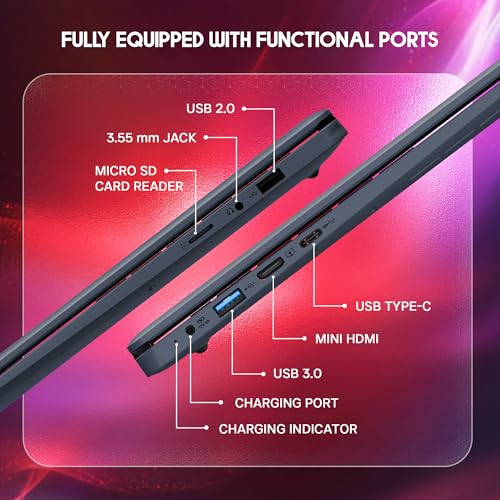 Image of BrowseBook 14.1 inch FHD IPS Laptop | Best Student & Office Work Laptop | Celeron N4020 | 4GB RAM | 128GB SSD | Windows 11 | 38Wh | 1.3kg | Grey