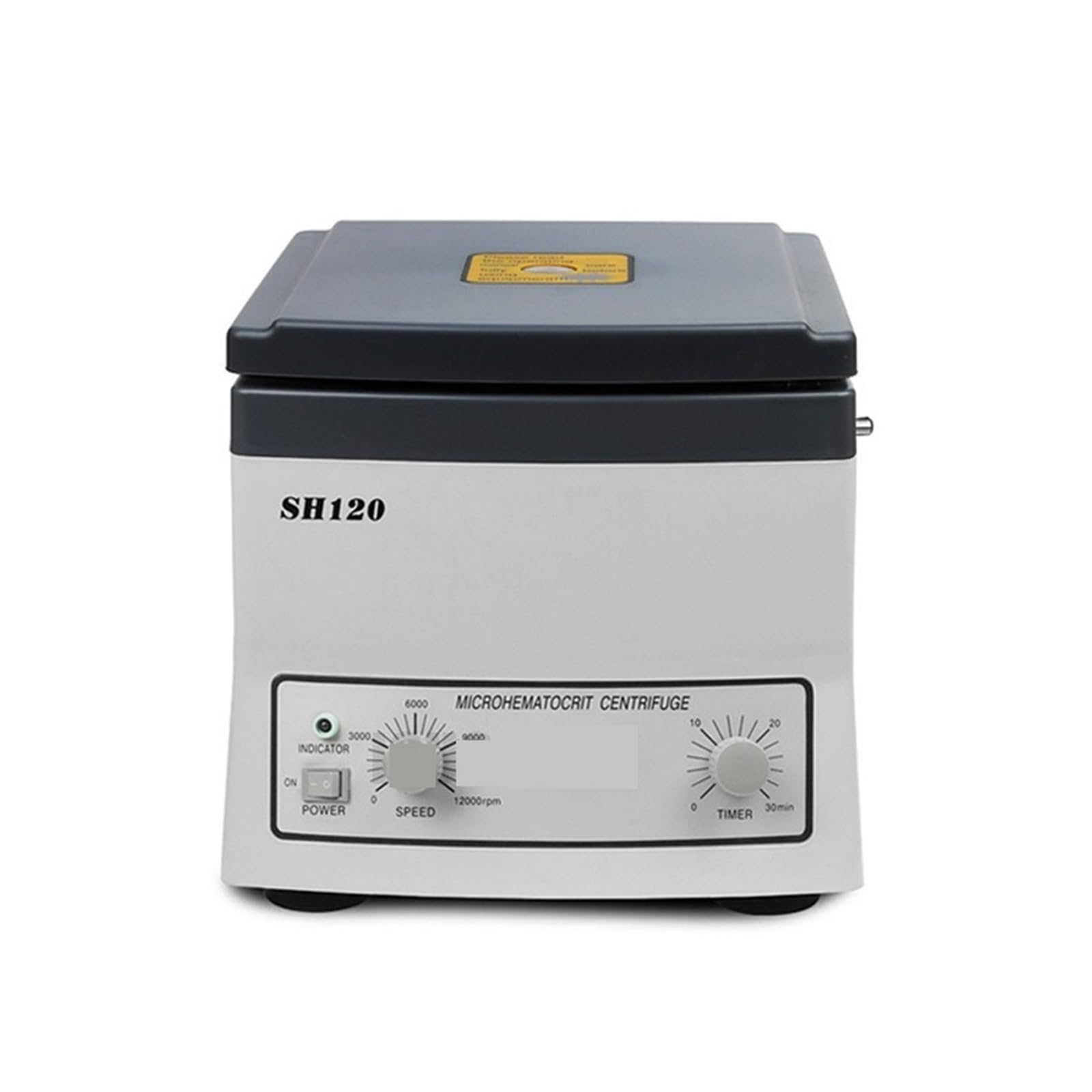 Máquina centrifugadora, Máquina Centrífuga PRP De Sangre For Laboratorio Escolar, Microhematocrito Sobremesa SH120, 15300xg, Con Capilar 24 Tubos