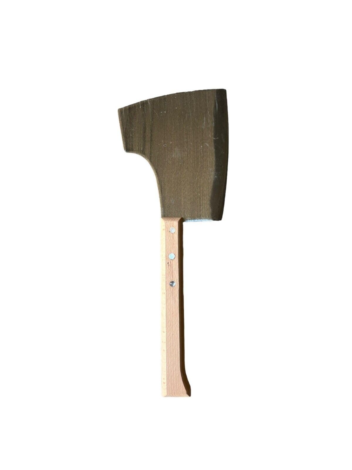 Generico MANNAIA MACELLAIO 1,500 KG TIPO GENOVA IMPUGNATURA MANICO LEGNO LUNGO 51 CM TOTALE