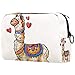 Grande trousse de maquillage ethnique exotique alpaga lama grande trousse de maquillage multifonction