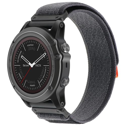 Bracelet nylon Garmin Fenix 8 51mm et 7X 6X 5X à libération rapide par YUXUAN