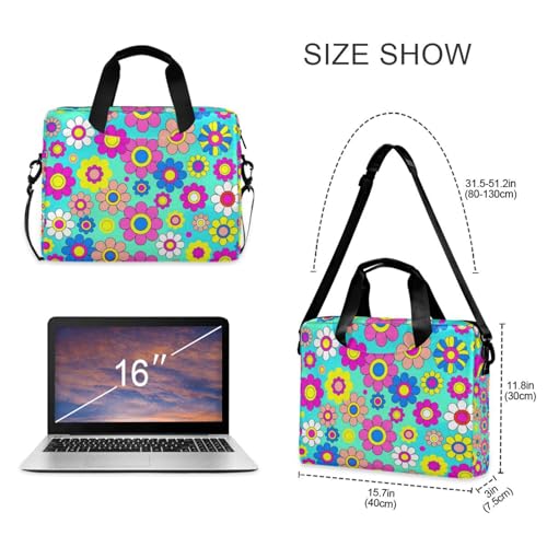 Bolso maletín para laptop 15.6" azul miniatura 5