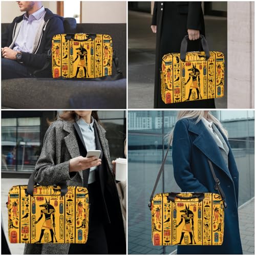 Maletín para portátil con diseño jeroglíficos 16 pulgadas miniatura 7