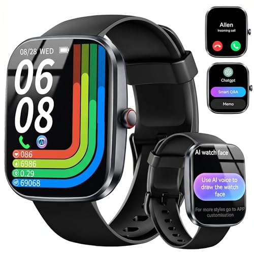AI Smart Watch for Men Women with ChatGPT Assistant, AI Health Reports 2026