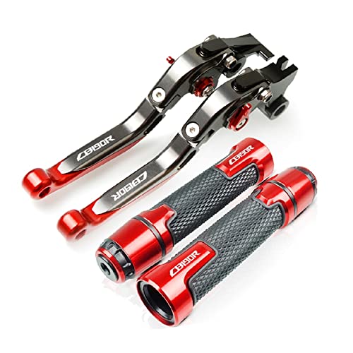 Leviers embrayage frein CB190R Honda aluminium CNC poignées guidon haute finition couleur H