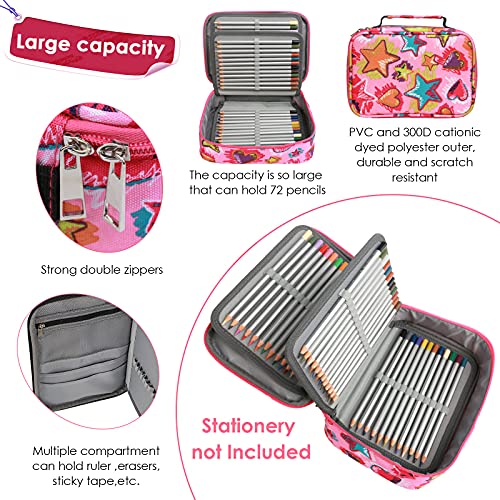 EDATOFLY 72 Slot Matite Astuccio Multifunzione