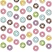 Herdear 8 Pieces Donut Party Banners Doughnut Grow Party Hanging Swirl Donut Paper Cutouts Garland Kit for Donut Theme Birthday Baby Shower Gender Reveal Bridal Shower Party Decorations Supplies