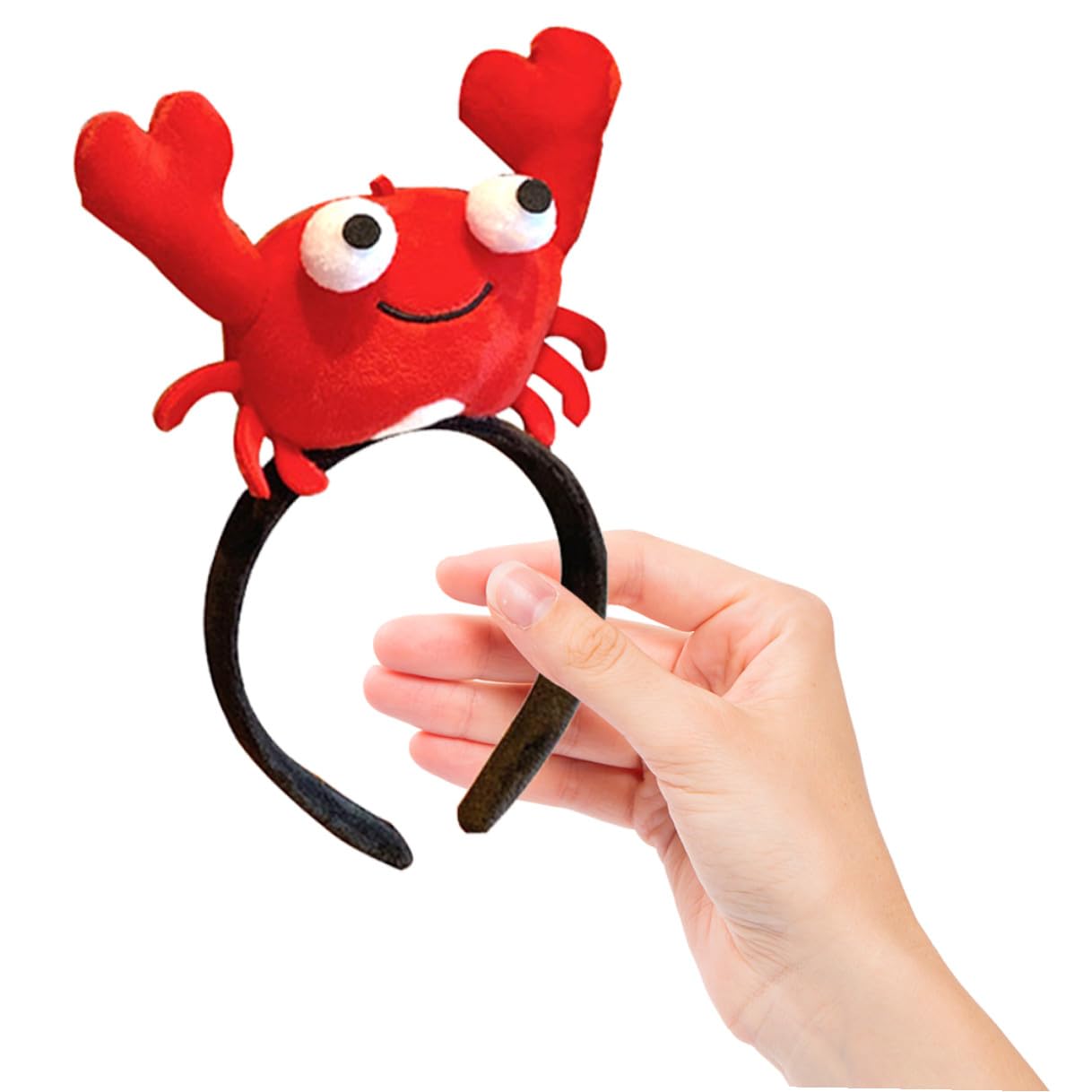 Healvian 2 pezzi Cerchietto per Capelli Granchio e Aragosta Leggeri e Creativi Accessori Acconciature Divertenti per Feste e Performance