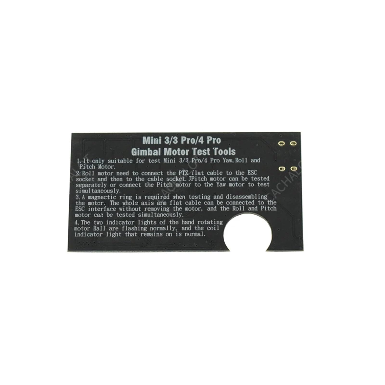 For Mini 3/3 Pro / 4 Pro Drone Gimbal Motor Test Board for DJI Mini 3 Pro Yaw Roll Pitch Motor Empty Gimbal Test Device Repair Parts