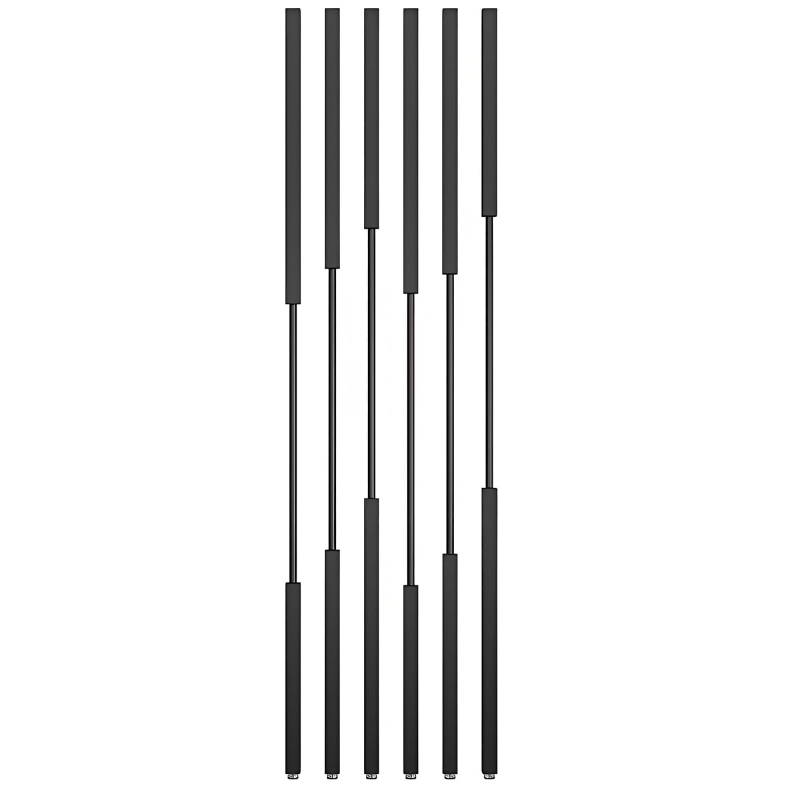 Metal Room Divider Screen | Floor to Ceiling Privacy Partition | Freestanding Panel for Bedroom, Office, Restaurant(8pcs-a,150cm/59in/4.9ft)