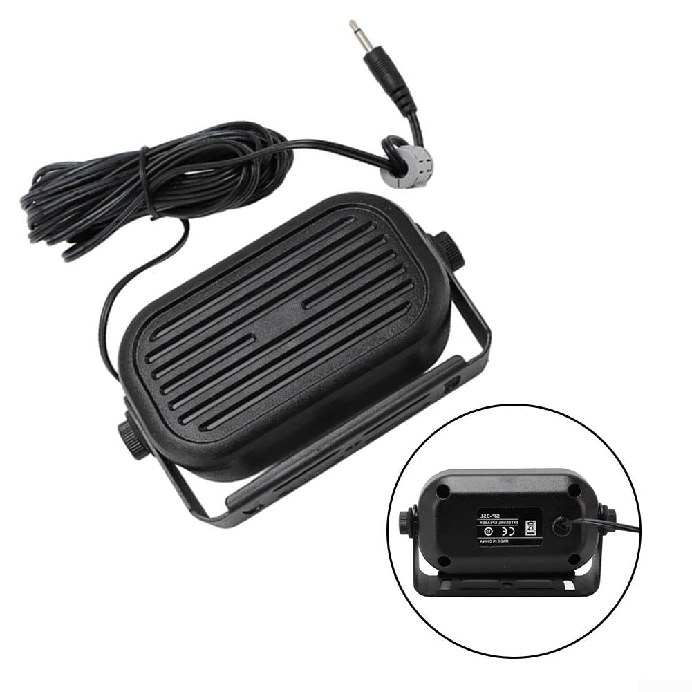 Enceinte externe SP-35 pour Icom IC-2730 ID-5100 ID-4100 IC-7100 IC-718, puissance nominale 4 Ohm 5 W, câble de 2 mètres pour une installation facile dans les espaces restreints