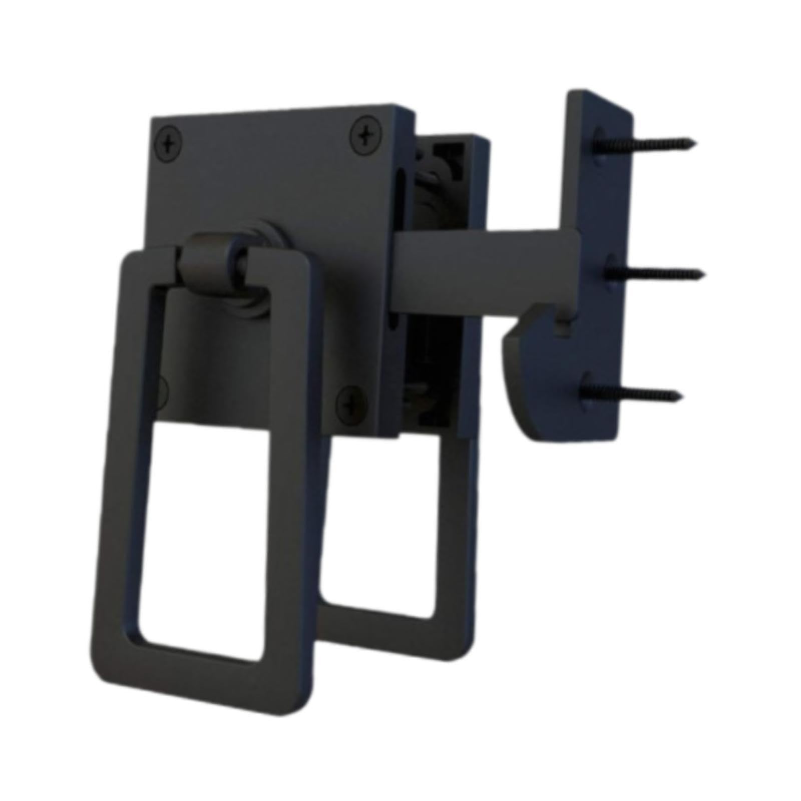 Double Sided Gate Latch Heavy Duty Gate Latch for Backyard Balconies Garages-picture-10
