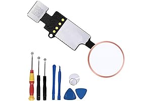 Home Button Replacement for iPhone 7, 7 Plus, 8, and 8 Plus in Rose Gold