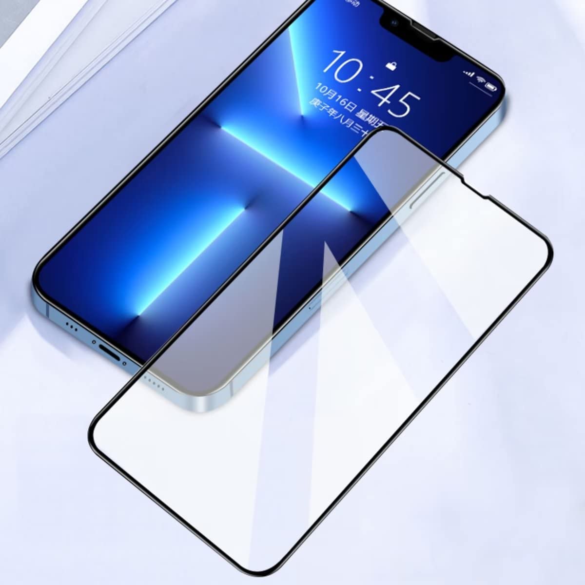 HONLEN 2 Pezzi Pellicola In Vetro Temperato Per HONOR X7a (6,75 Pollici), Protezione Schermo Trasparente Con Durezza 9H, Anti Graffio E Anti Caduta, Kit Di Installazione Incluso