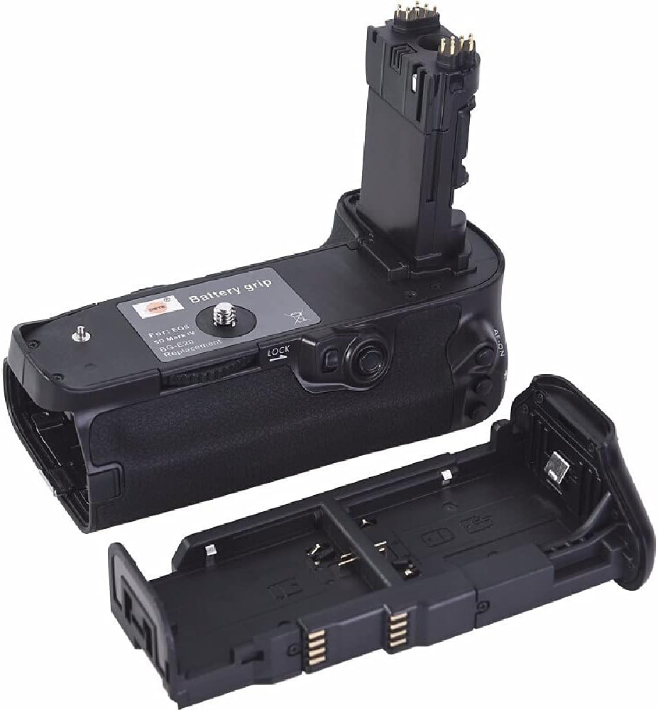 DSTE BG-E20 Vertical Battery Grip Compatible with Canon EOS 5D Mark IV 5D4 Camera, Work with LP-E6 LP-E6N Battery (Battery Not Included)