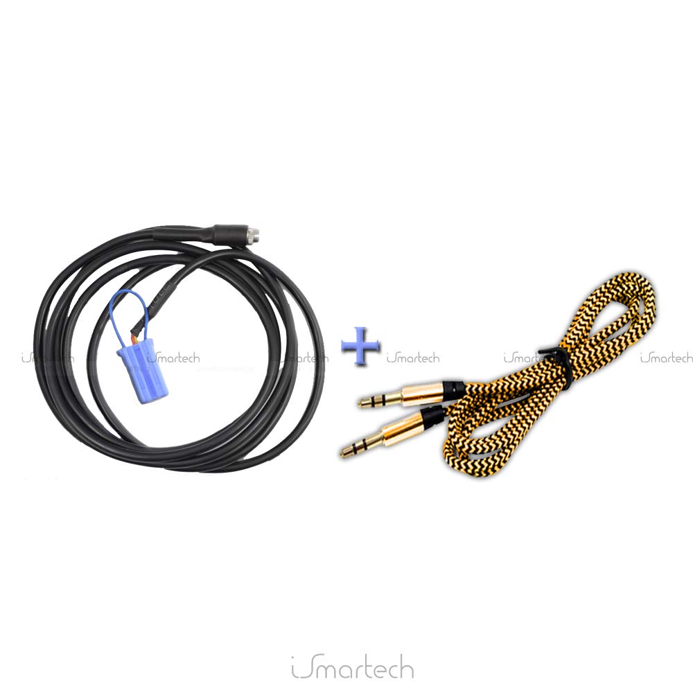 Cavo AUX Per Autoradio - Compatibile Fiat, Lancia, Alfa, Con Kit Estrazione, Jack 3.5mm