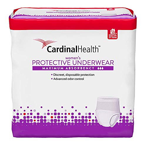 Cardinal Maximum Absorbency Protective Underwear For Women, Extra Large, 58 - 68 #TOP5