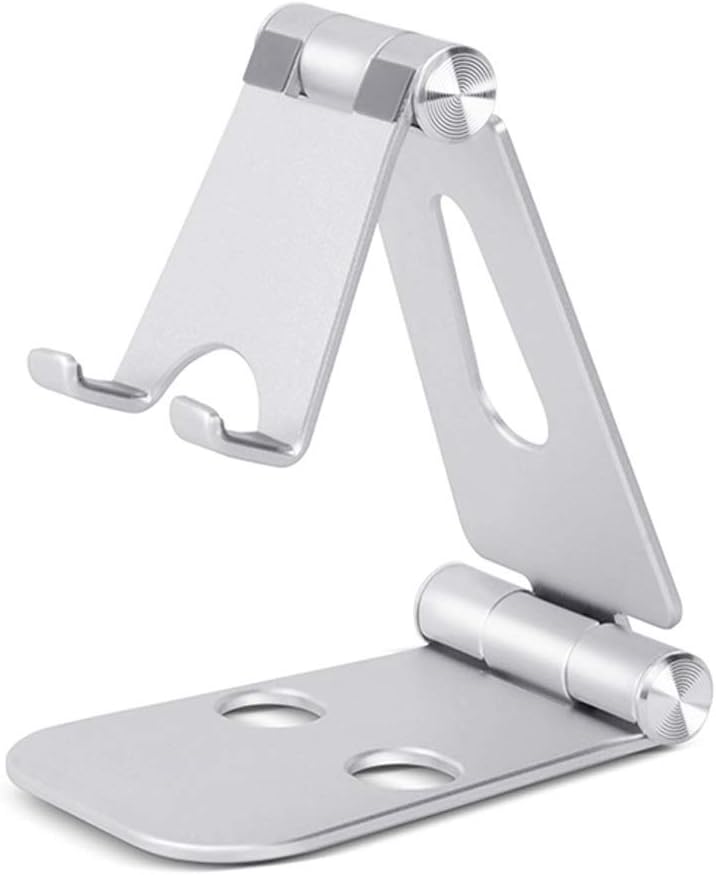 Universal Mobile Phone Holder Seat Desktop Brackert for Tablet Charging Base Adjustable Shelf Phone Holders(Rose Gold)