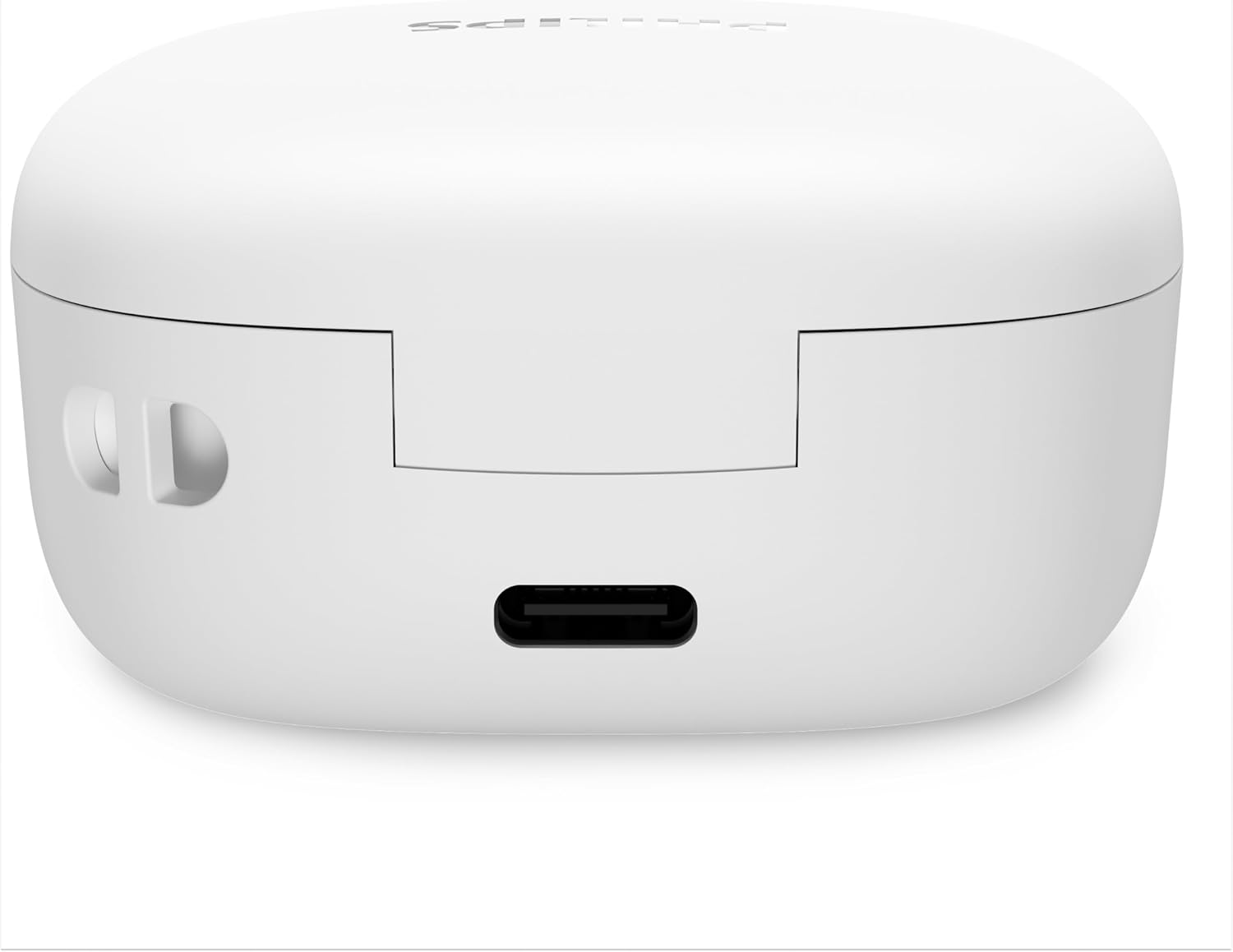 Philips TAT2200WT True Wireless Earbuds with Active Noise Cancellation, 36h Playtime, SecureFit Tips, 4 Micks Clear Calls, Bluetooth 6.0, IPX4, Compact Case, White