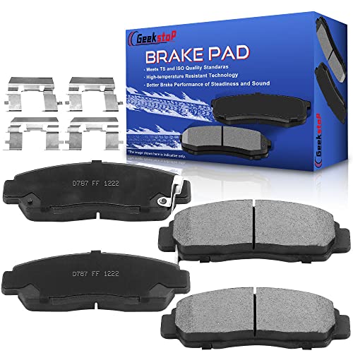 4 Front Ceramic Brake Pads for 2003 2004 2005 2006 ...