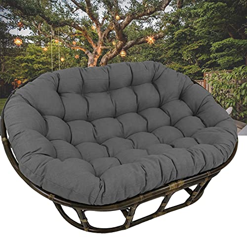 Papasansessel für den Außenbereich, Terrasse, dunkelgrau...