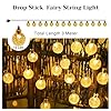 One94Store Crystal Ball String Lights – 14 LED, 3 Meter Warm White – Decorative Waterproof Fairy Lights for Indoor/Outdoor, Garden, Diwali, Christmas, Wedding, Party & Festival Decoration Pack of 1 #2