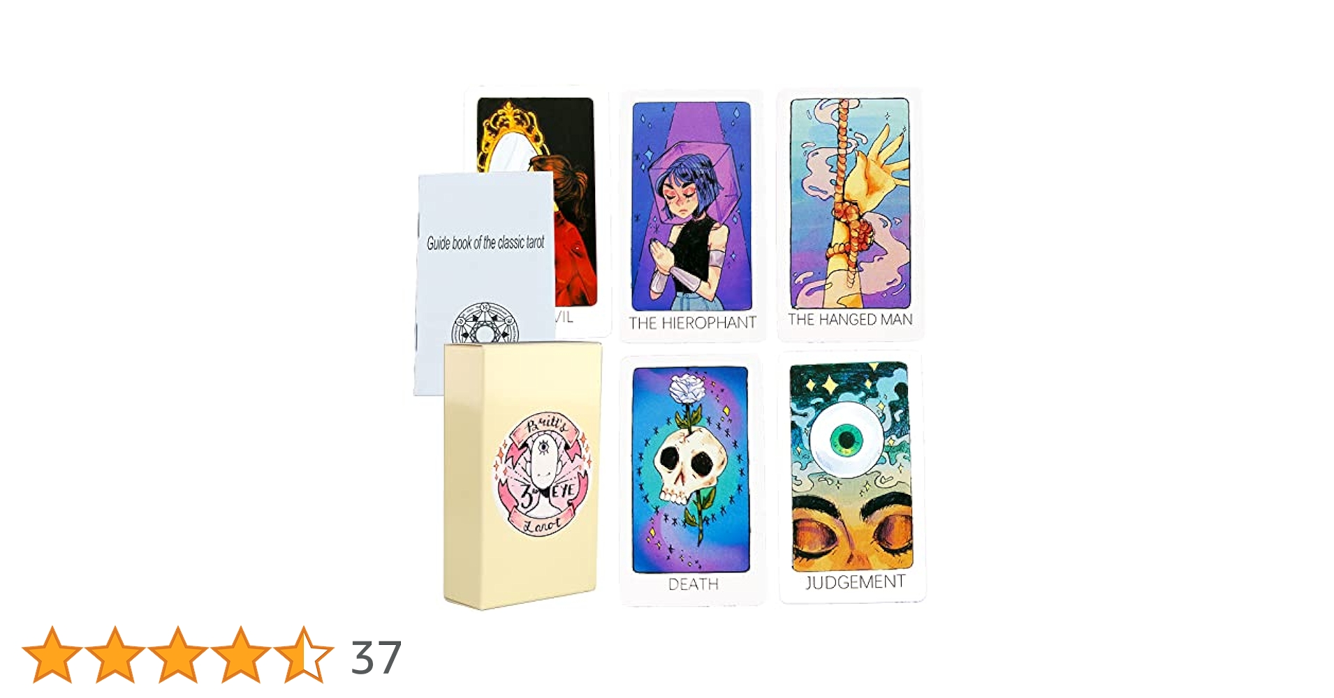 [正規品・入手困難]Britt’s Third Eye Tarotタロットカード Atesswy Britt's Third Eye Tarot Standard Size, Fortune