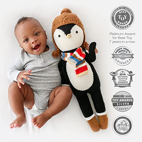 Cuddle + Kind Everest The Penguin Doll - Lovingly Handcrafted Dolls For Nursery Decor, Fair Trade Heirloom Quality Stuffed Animals For Girls & Boys, 1 Doll = 10 Meals #TOP1