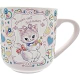 「 スイマー Swimmer 」 キャミー マグカップ 総柄 えんぴつアート グッズ スイマー 雑貨 食器 ピンク 約11×9cm 300ml 日本製 SAN4904-3