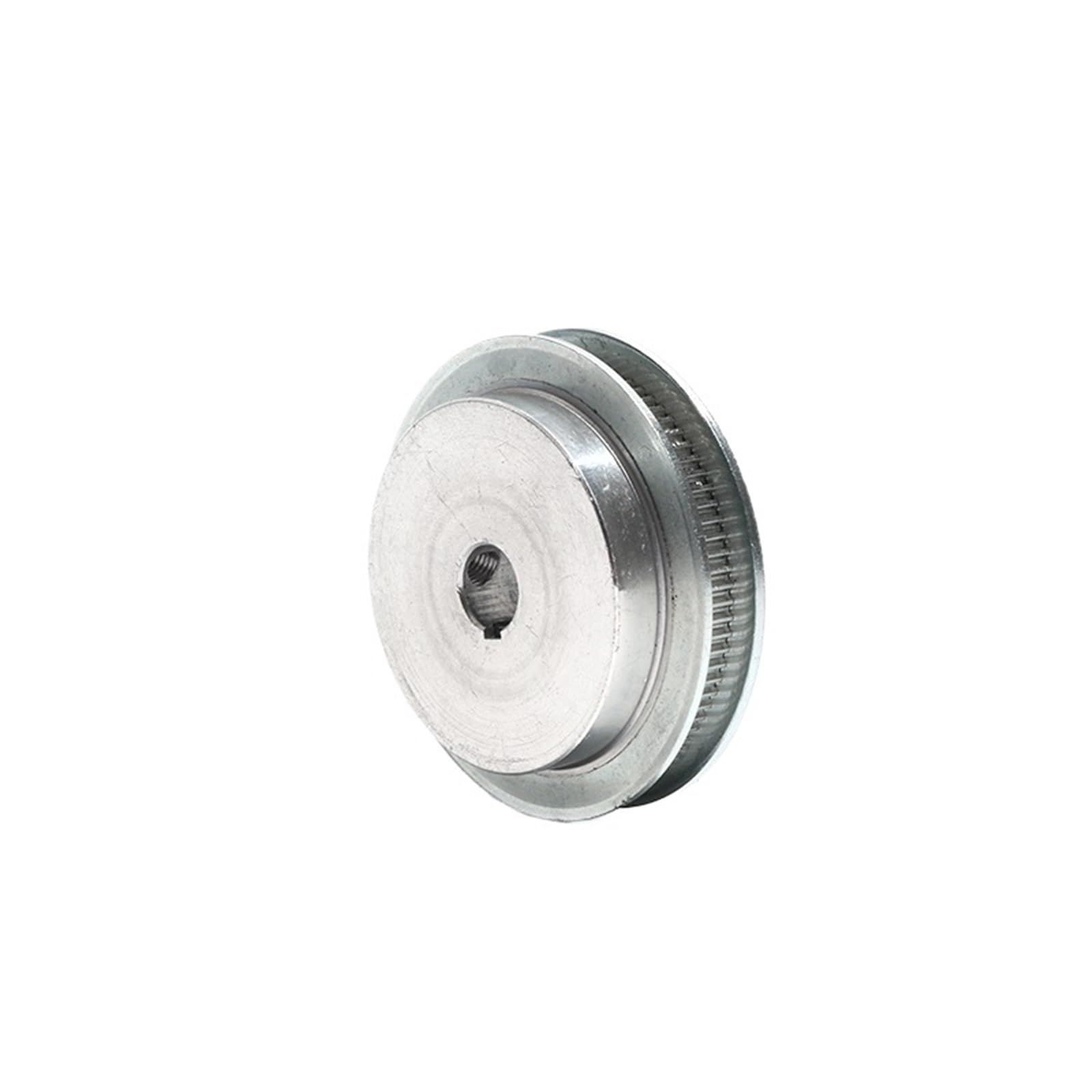 S2M-66T Poulie de distribution 66 dents en alliage d'aluminium, rainure de clavette, options d'alésage 8/10/12/14/15/20 mm, idéale pour les systèmes d'entraînement par courroie (alésage de 10 mm, clé