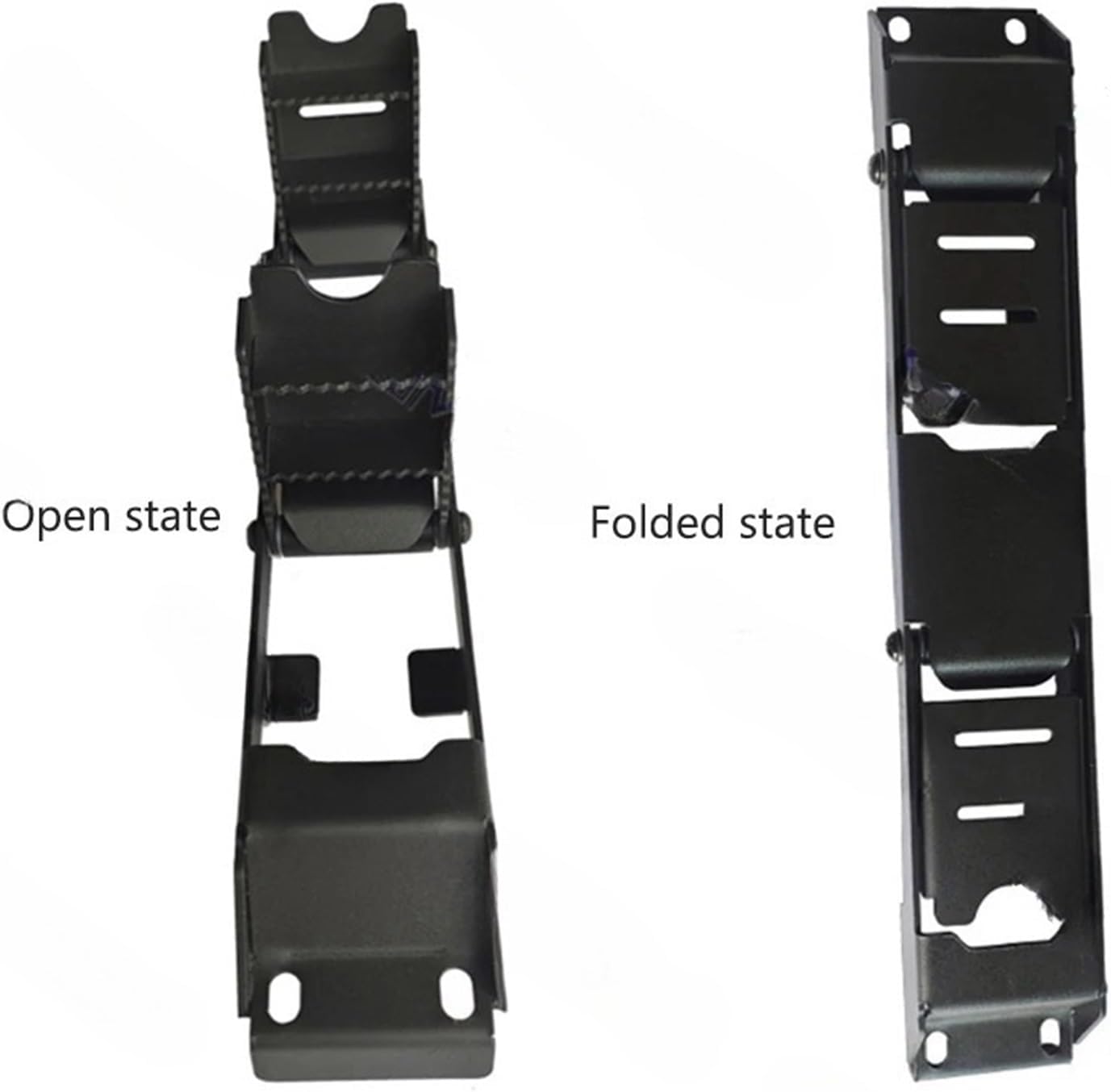 Compatible for JB74 Car Rear Door Ladder Portable Folding Ladder Car Exterior Tail Ladder Climbing Ladder Modified Tailgate Ladder Accessories