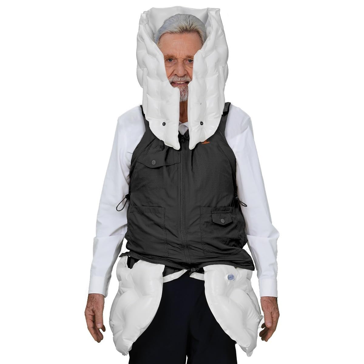 Elderly Anti Fall Airbag Vest for Seniors - 0.08s Rapid Deployment Protection for Head Hips - 1000Hz Smart Motion Monitoring for Parkinson’s and Seizures - All-Season Breathable Reusable –S33
