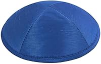 Vista 15 de Zion Judaica Deluxe Raw Silk Kippot Paquetes a granel o kipá individual incluye clips gratis