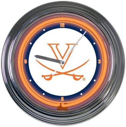 Virginia 15" Neon Clock