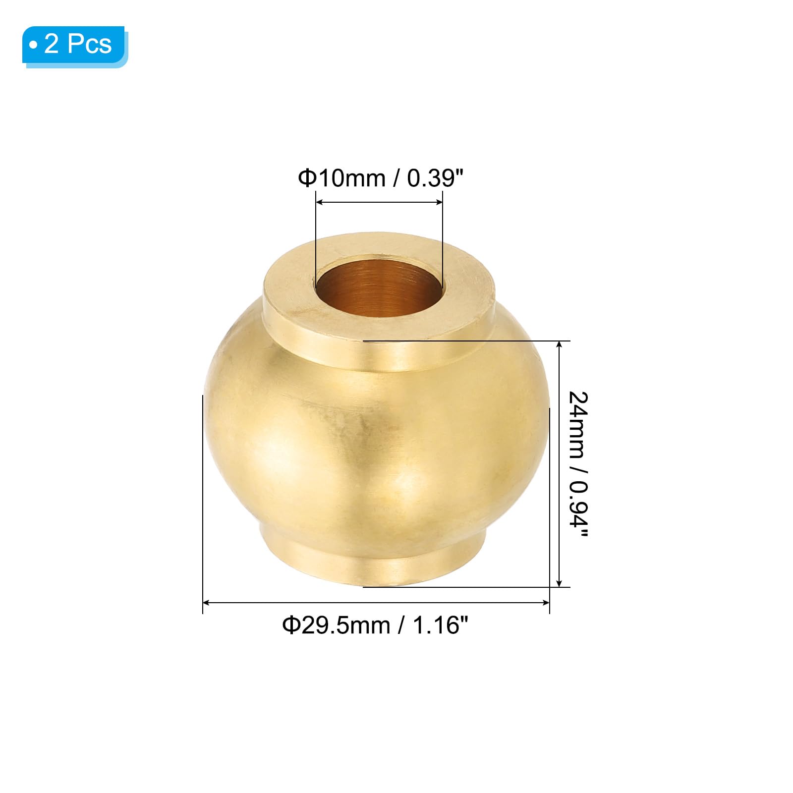PATIKIL Lamp Solid Brass Neck - Image 2