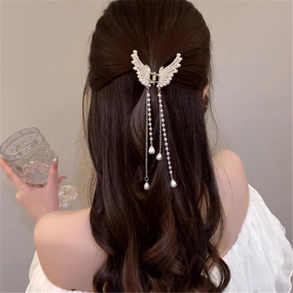 Pince à cheveux coréenne JFDBGU pour frange arrière et chignon élégant
