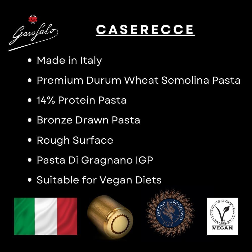 Italian Gourmet Casarecce 16 x 500g + Polpa