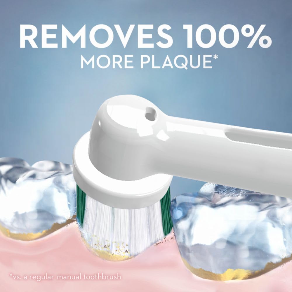 Oral-B Daily Clean - Cabezales de repuesto para cepillo de dientes eléctrico, 6 unidades