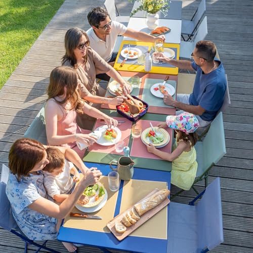 Table pliante Lafuma pour petit balcon gain de place en acier durable - 3