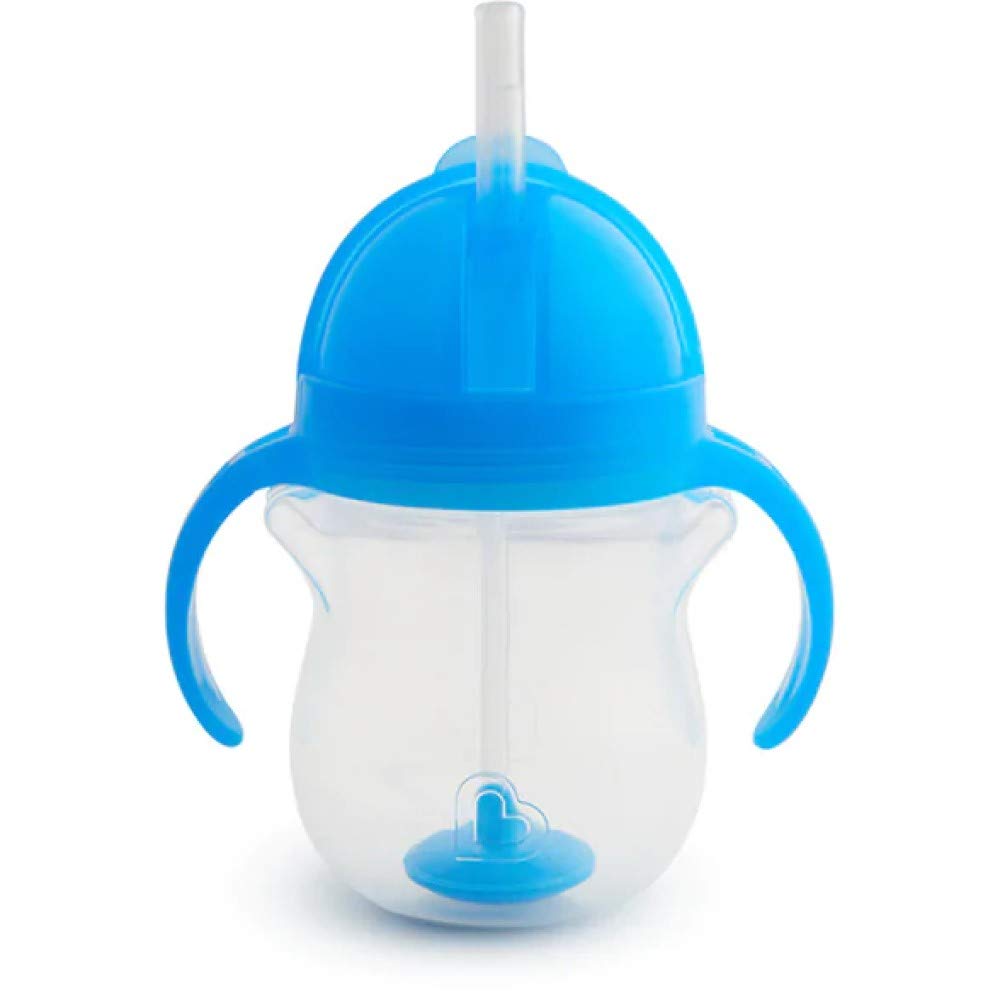 Munchkin Click Lock Taza de arrastre flexible con peso, los colores pueden variar 7 oz