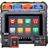 Autel MaxiSys MS909CV 2026 Top Heavy Duty Truck Scanner for Semi Commercial Cars, Upgrade of MS908CV with Intelligent Scan, 60+ Services, J2534 Programmer Coding, 3000+ Test,Topology 2.0