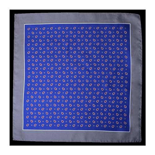 EVNFHCEJ Fazzoletto da Taschino in Seta da Uomo Fazzoletto da Abito Hanky ​​Fazzoletto da Taschino da Uomo(QU19)