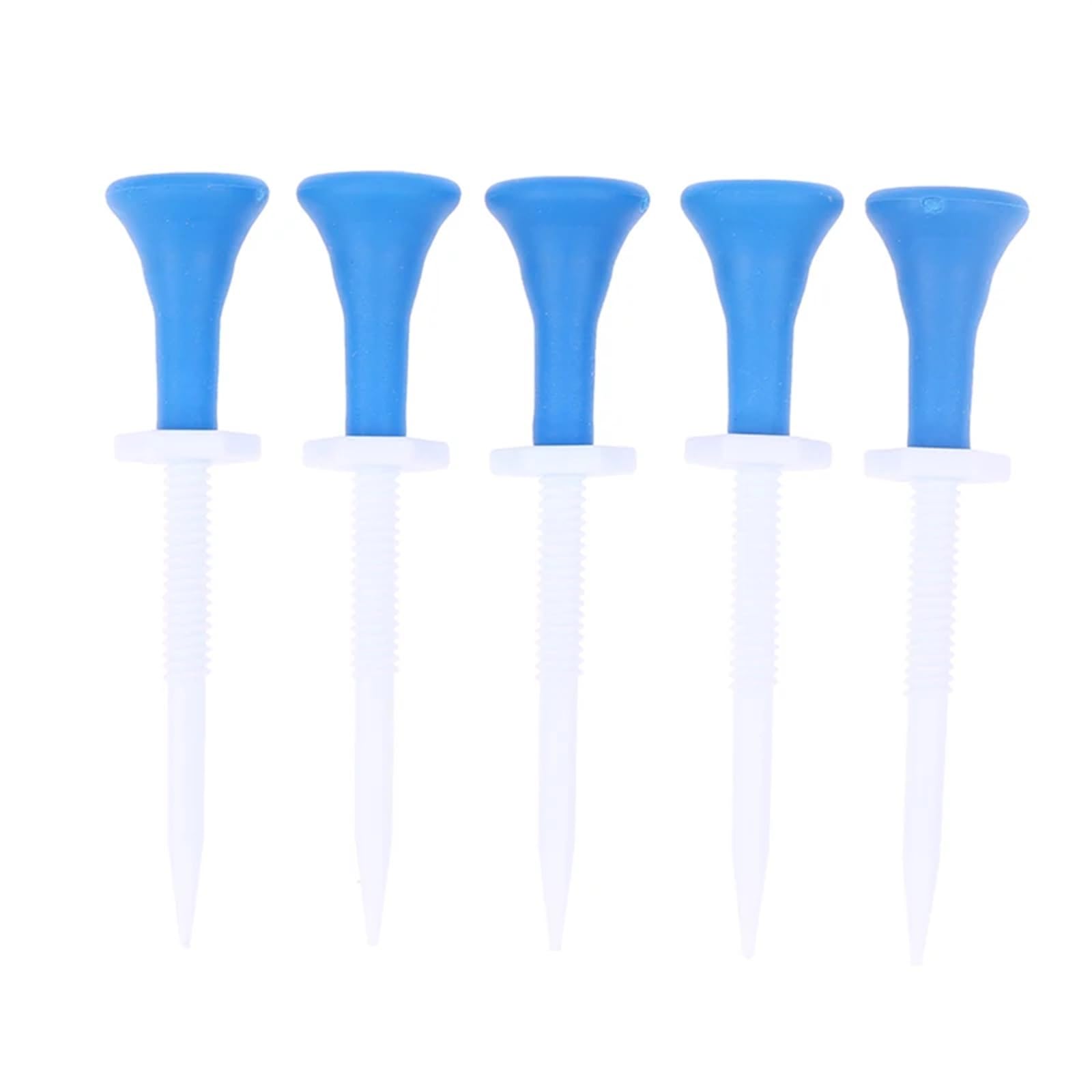 Golf Tee 50PcsGolf Tee Golf Outdoor Training Ball Stehen Golf Kunststoff Ball Abschlag Unten Golf Ball Halter Golf Zubehör FüR Einen Idealen Abschlag