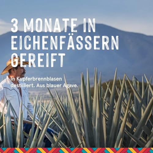 Jose Cuervo Especial Reposado Original Tequila Mexiko (1 x 0,7 l) – mexikanischer Tequila mit 38 % Vol. Alkohol | 700 ml (1er pack)