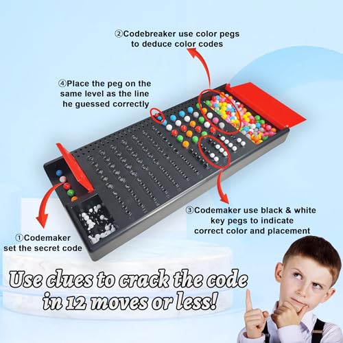 Code Breaker juego de mesa clásico para 2 jugadores miniatura 5