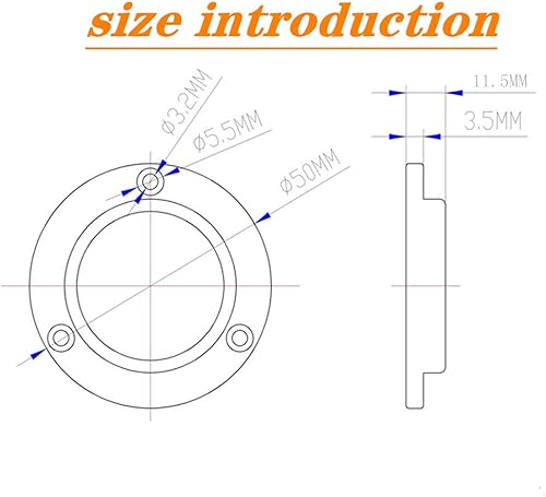 Miniatura 6 de Aleación de aluminio nivel universal Mini nivel redondo burbuja burbuja nivel nivel diámetro 1.969 in altura 0.453 in (1PCS) - negro