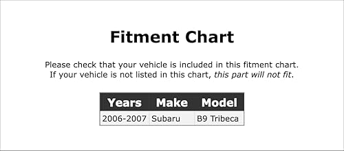 Miniatura 2 de Limpiaparabrisas trasero compatible con Subaru B9 Tribeca 2006 2007 PC-561363