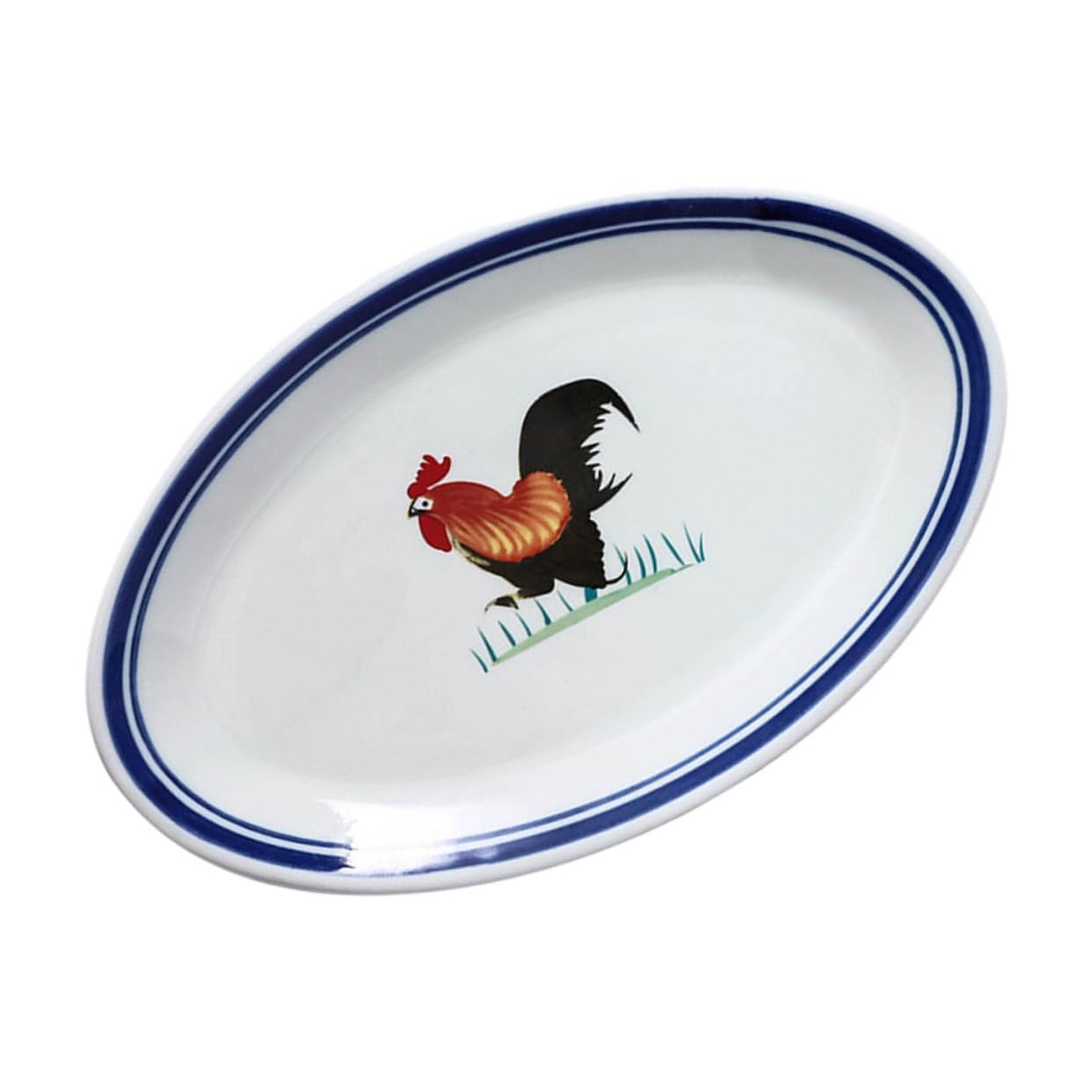 Plat élégant de céramique blanche raffinée pour vos dîners