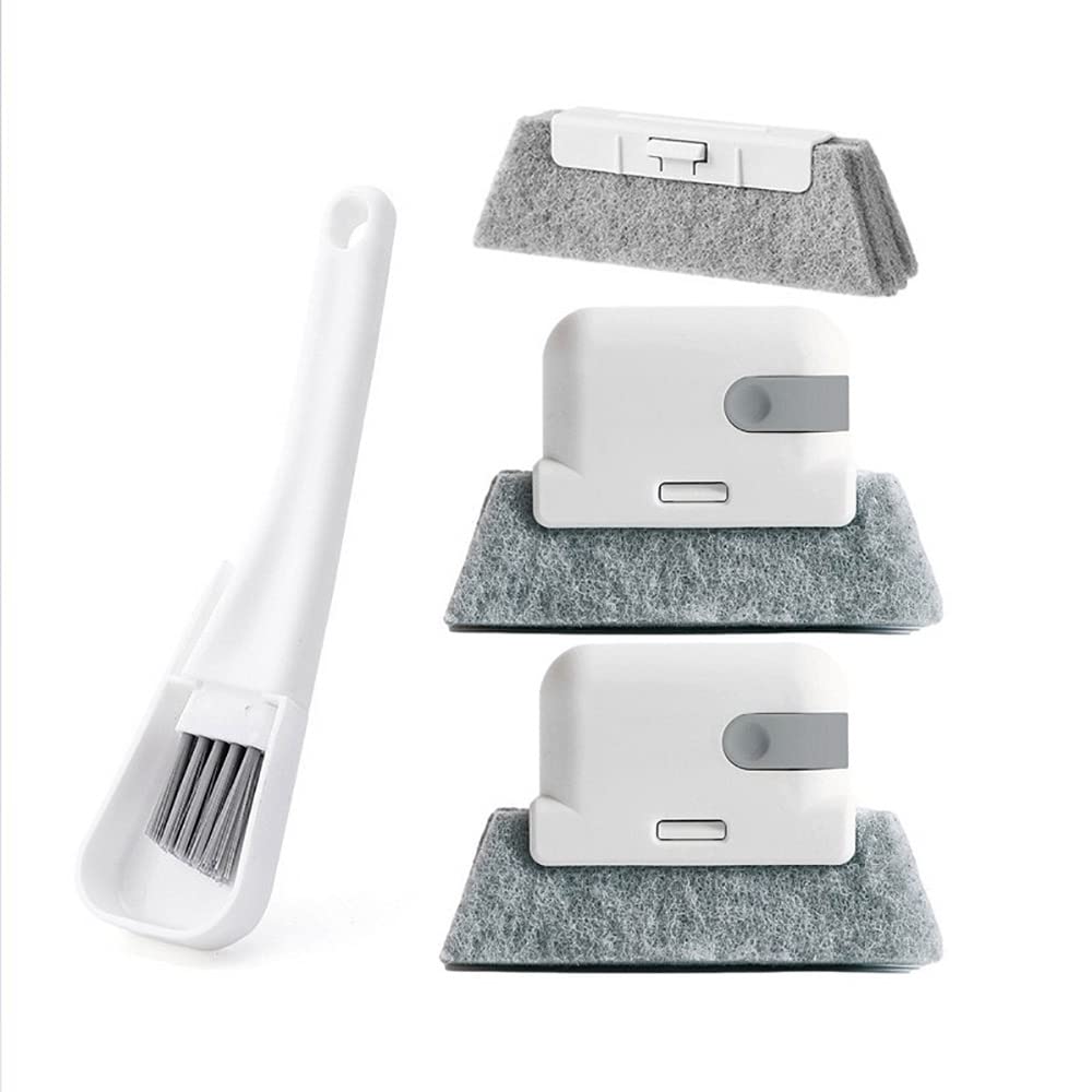 Lot de 5 brosses de Nettoyage pour fenêtre avec suceur Plat