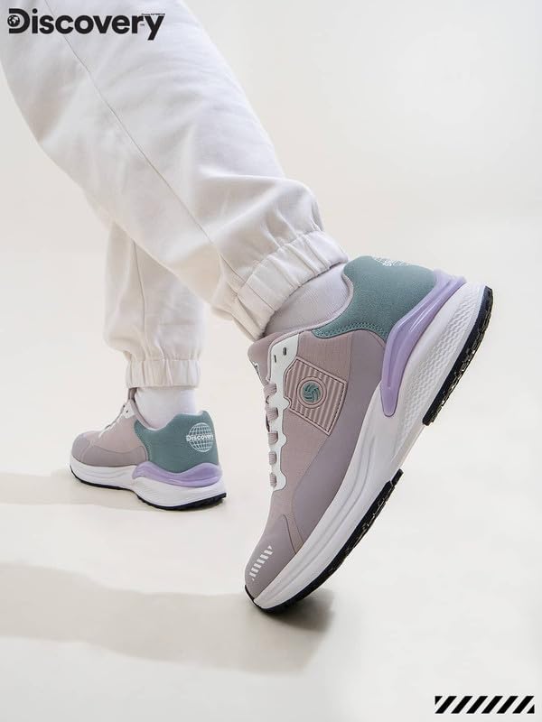 Image of Bacca Bucci Discovery Globe Sneakers for Women Lightweight Running Shoes with 95-Density Rebound Insock, Rubber Outsole & Stylish Design
